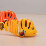 Wind-Up Wiggle Fish Toy