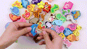 Wooden Lacing Beads for Kids