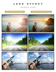 🥳2026 HOT SALE🥳💞50K+ SOLD!🕶️🌦️ Upgraded Photochromic Lenses 50% OFF! Anti-glare polarization meets smart light adaptation. A stylish, intelligent choice for your eyes. 💎😎