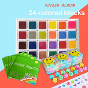 Kids Finger Painting & Stamp Art Kit