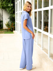 🔥  Womens 2 Piece Summer Outfit-Breathable & Wrinkle Resistant Sweatsuits Sets
