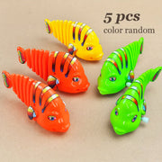 Wind-Up Wiggle Fish Toy