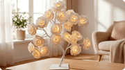 📢📢50% OFF！！⏰🌹Rose Flower Design Tree Night Light🌟