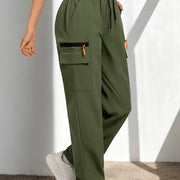Women's Drawstring Cargo Pants