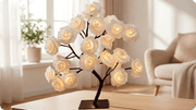 📢📢50% OFF！！⏰🌹Rose Flower Design Tree Night Light🌟