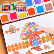 Kids Finger Painting & Stamp Art Kit