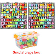 Wooden Lacing Beads for Kids