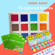 Kids Finger Painting & Stamp Art Kit
