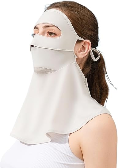 UPF 50+ UV Face Mask – Full Coverage Sun Protection for Outdoor Activities