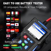 🎁2026 Hot Sale 50% OFF💥BT100 Car Battery Tester 12V Load Tester