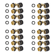 💧3/4 Inch Garden Hose Quick Connector 4 Sets/bag