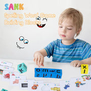 Wooden Letter Spelling Blocks