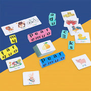 Wooden Letter Spelling Blocks