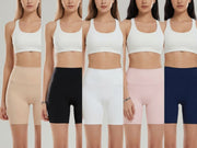 Solid Yoga Sports Shorts