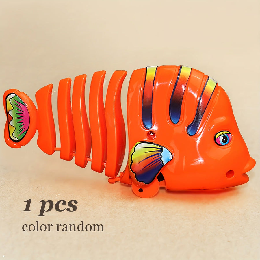 Wind-Up Wiggle Fish Toy