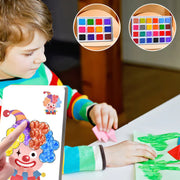 Kids Finger Painting & Stamp Art Kit