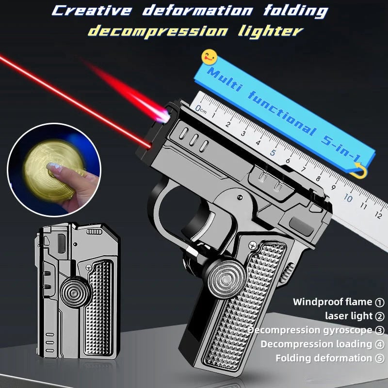 🔥49%OFF Hot Sale🔥Multi-Functional Foldable Windproof Lighter
