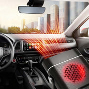 2-in-1 Portable Car Heater with 360° Rotation
