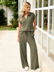 🔥  Womens 2 Piece Summer Outfit-Breathable & Wrinkle Resistant Sweatsuits Sets