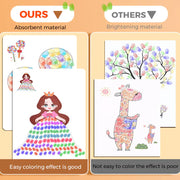 Kids Finger Painting & Stamp Art Kit