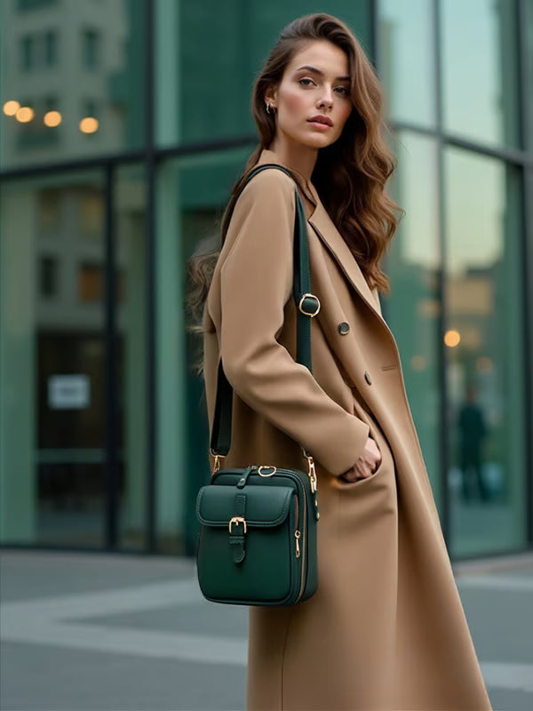 🔥 Crossbody Leather Bag