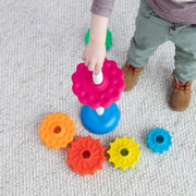 Rainbow Spinning Stacker Toy