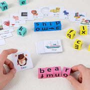 Wooden Letter Spelling Blocks