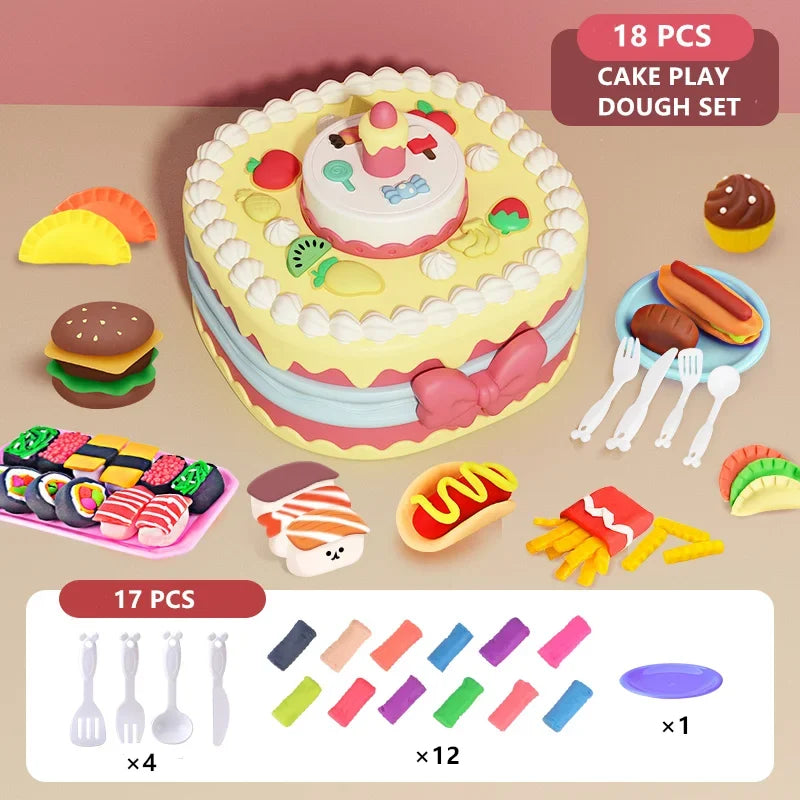 Birthday Cake Play Dough Set