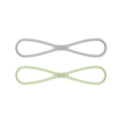 8-Shaped Silicone Resistance Band with Massage Grip