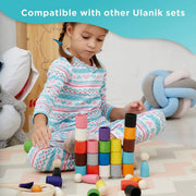 Peg Dolls & Cups Montessori Set