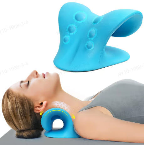 Neck Stretcher ,Neck Hump Corrector,Neck and Shoulder Relaxer Cervical Traction Device Pillow